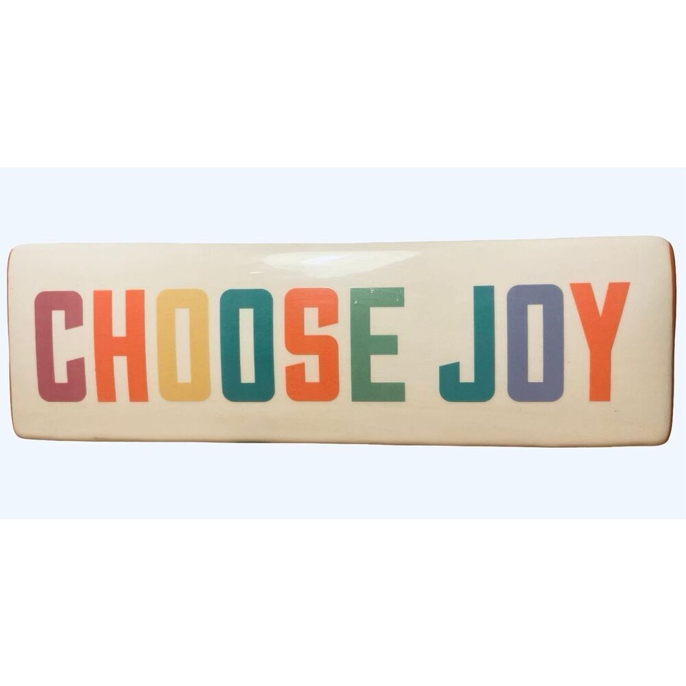 Choose Joy Home Decor Plaque